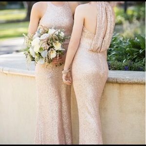 Sorella Vita Rose Gold Sequin Dress